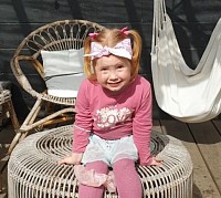Toddler Rockabilly headscarf