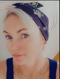 Extra wide Rockabilly headscarf black and soft pink