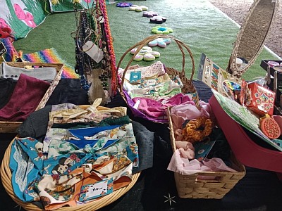 Alice Clare stall at the Launceston show