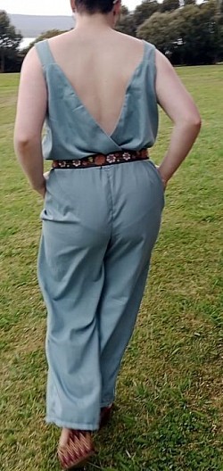 Low back jumpsuit size L $40