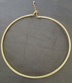 Vintage Gold-plated Chocker $144