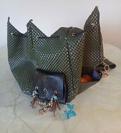 Crocodile bag/backpack